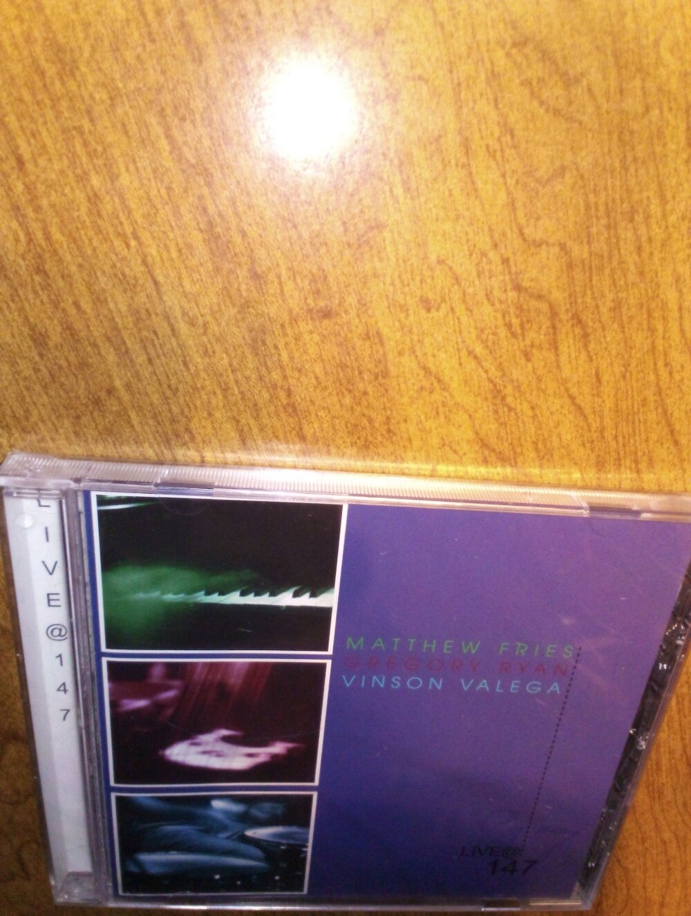 Matthew Fries Gregory Ryan Vinson Valega Live@147 2000 Just Jazz CD Sealed
